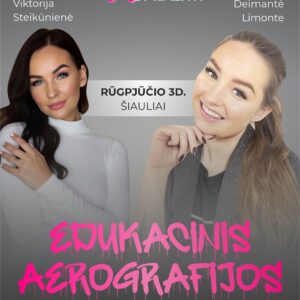 EDUKACINĖ AEROGRAFIJOS PROGRAMA (Pilna kaina 50€-avansas25€)